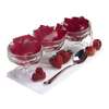 Chefs Companion Assorted Red SF Raspberry/Cherry/Strawberry Gelatin Mix 2.75 oz., PK18 53606